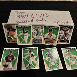 Topps Baseball Card Box 1(contact info removed) Mint 500 Plus Pieces