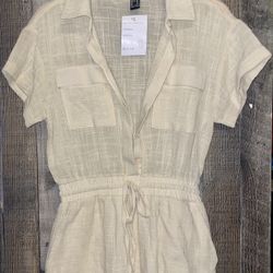 Brand New F21 Romper Cover Up