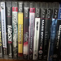PS3 Games 5-10 Dollars Each
