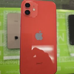 Unlocked IPhone 12 - 64GB - USE ANY SIM - Free First Month Service