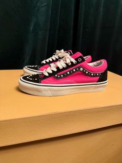 Pink Pearlized Vans Old Skool 36 Size 10