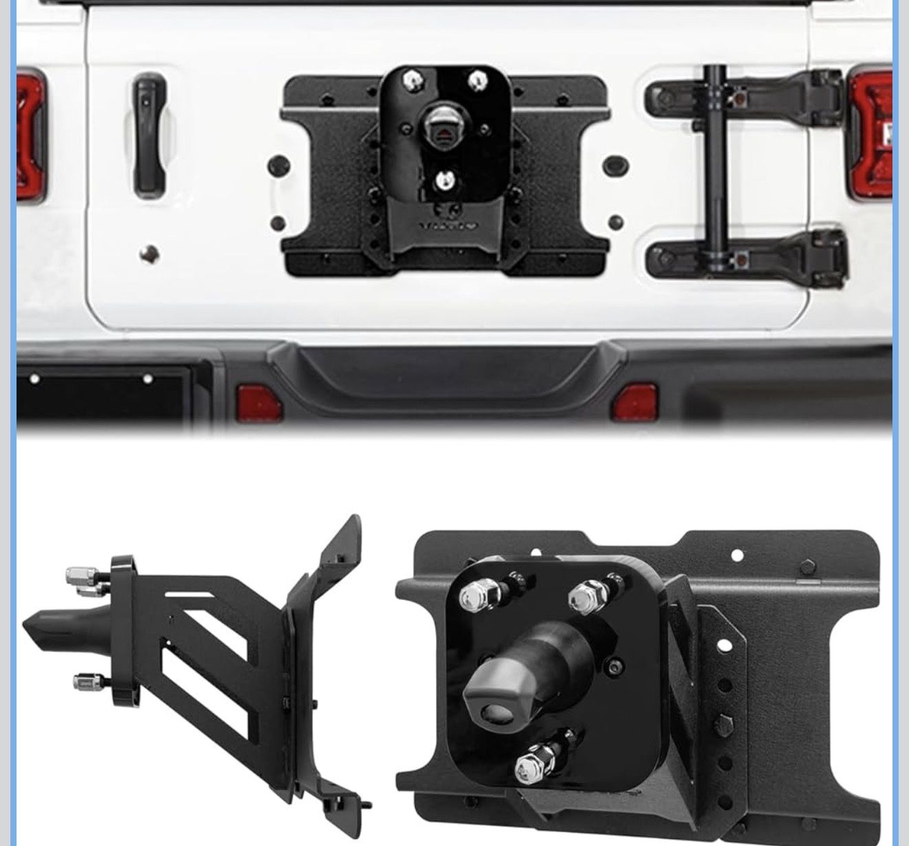 Brand New Adjustable Spare Tire Lift 2018-2025 Wrangler JL/JLU