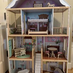 Wooden Dollhouse By Kidscraft 
