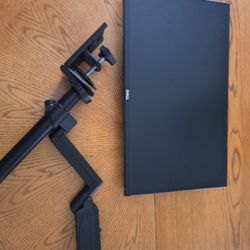Dell Monitor and Clamp