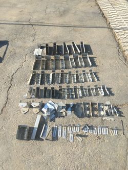 ASSORTED METAL JOIST HANGERS and SIMILAR HARDWARE(Approximately 60 pieces total)