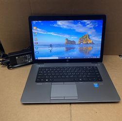 Hp elitebook 750 Windows 10 pro Intel core i5-4210U @1.70/2.40GHz 8.00gb memory 320gb hard drive