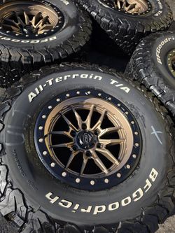 Rines 17x9 Nuevos Con Llantas Bfgoodrich ko2 35x12.50/17