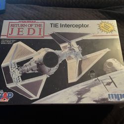 New Star Wars Tie Interceptor Model Kit