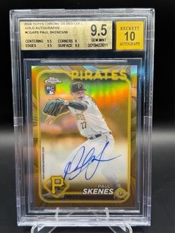 Paul Skenes Rookie Auto Baseball Card
