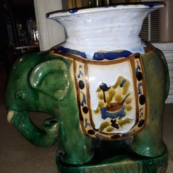 Huge Asian Elephant Planter/Statue 