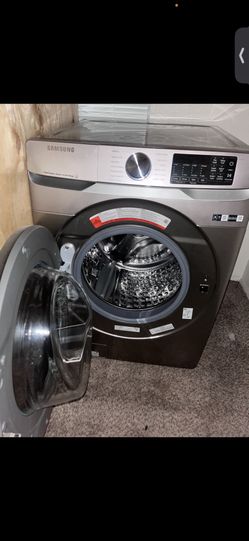 Samsung Dryer And A Washing Machine