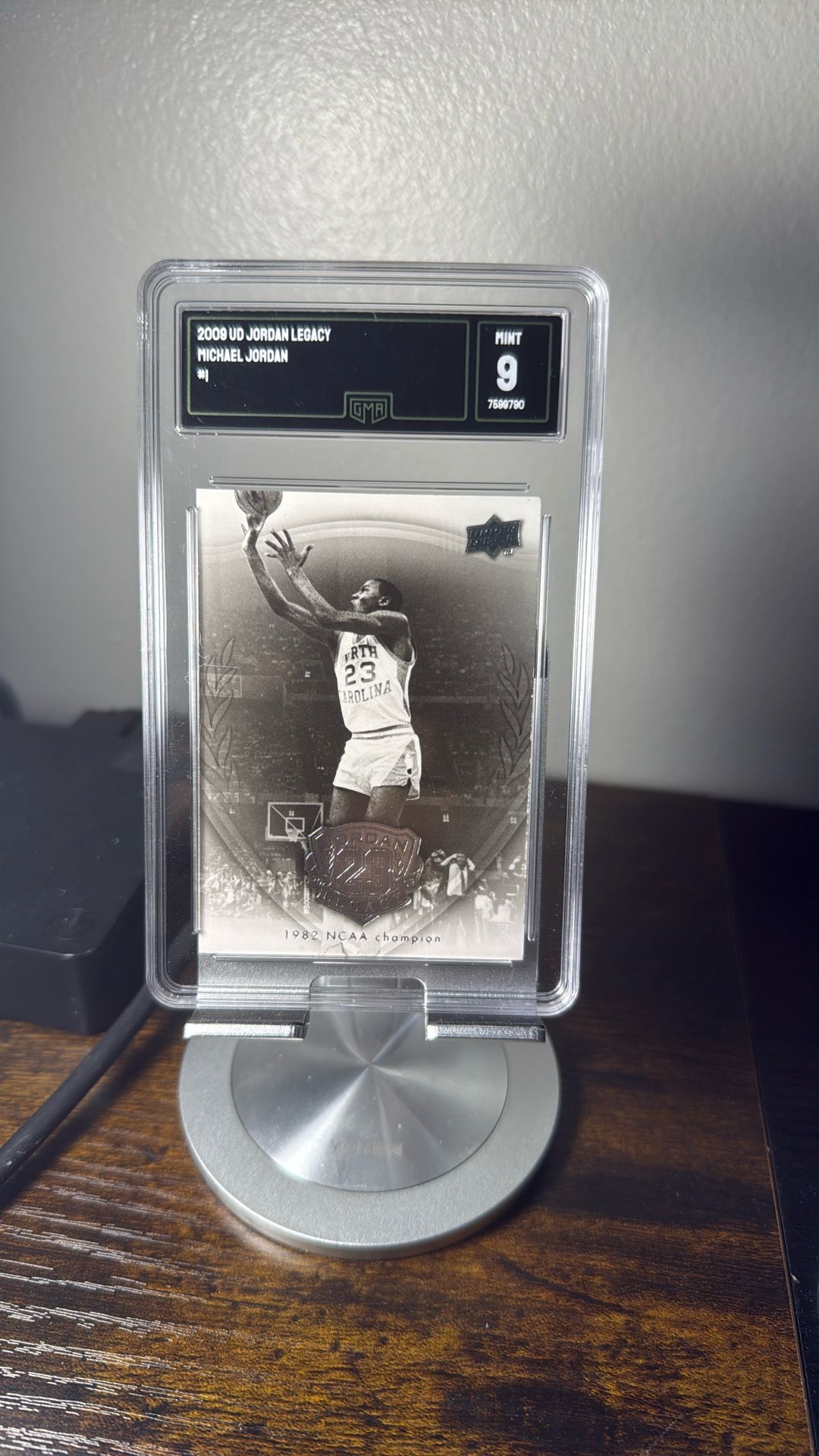 2009 UD Jordan Legacy Michael Jordan Graded 9 