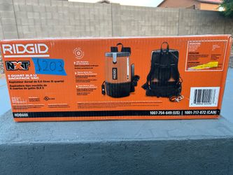 Ridgid 6 Quart Backpack Vacuum
