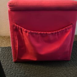 Hot Pink Storage Cube