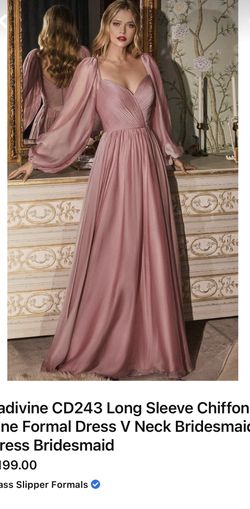 Brand New Rose/Blush Formal Dress
