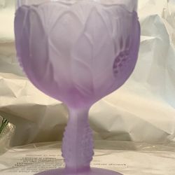 Frosted wine glasses (set 18)