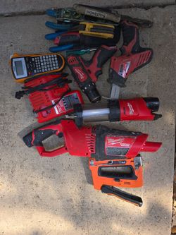 Mixed Tool Lot – Milwaukee, Klein, Southwire