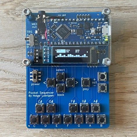 Pocket Mini Sequencer Keyboard