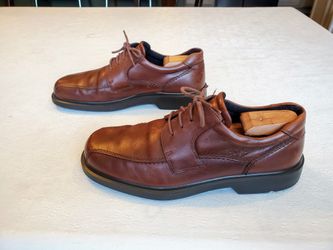 MEN'S - ECCO - BIKE-TOE - OXFORD SHOES - SZ. 45 (11-11.5)