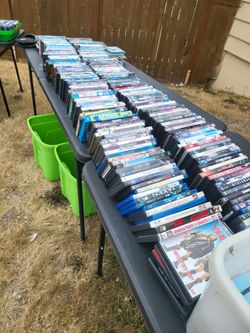 Large Lot of DVDs and Blu-rays