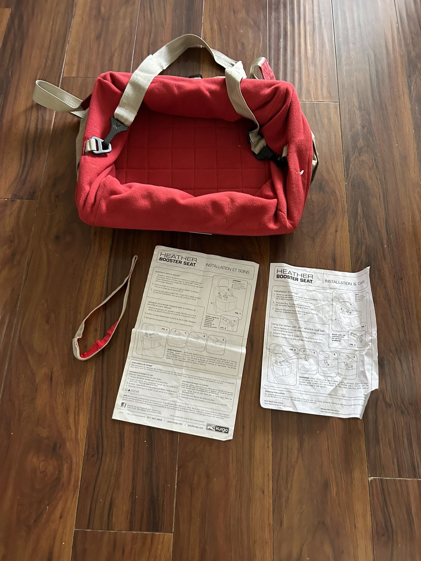 Dog Carrier/Carseat, Kurgo, Booster Seat, used, retails $70