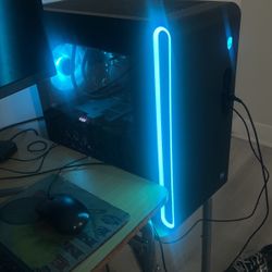 Gaming set up , Aoc gaming monitor and Alien wear gaming box