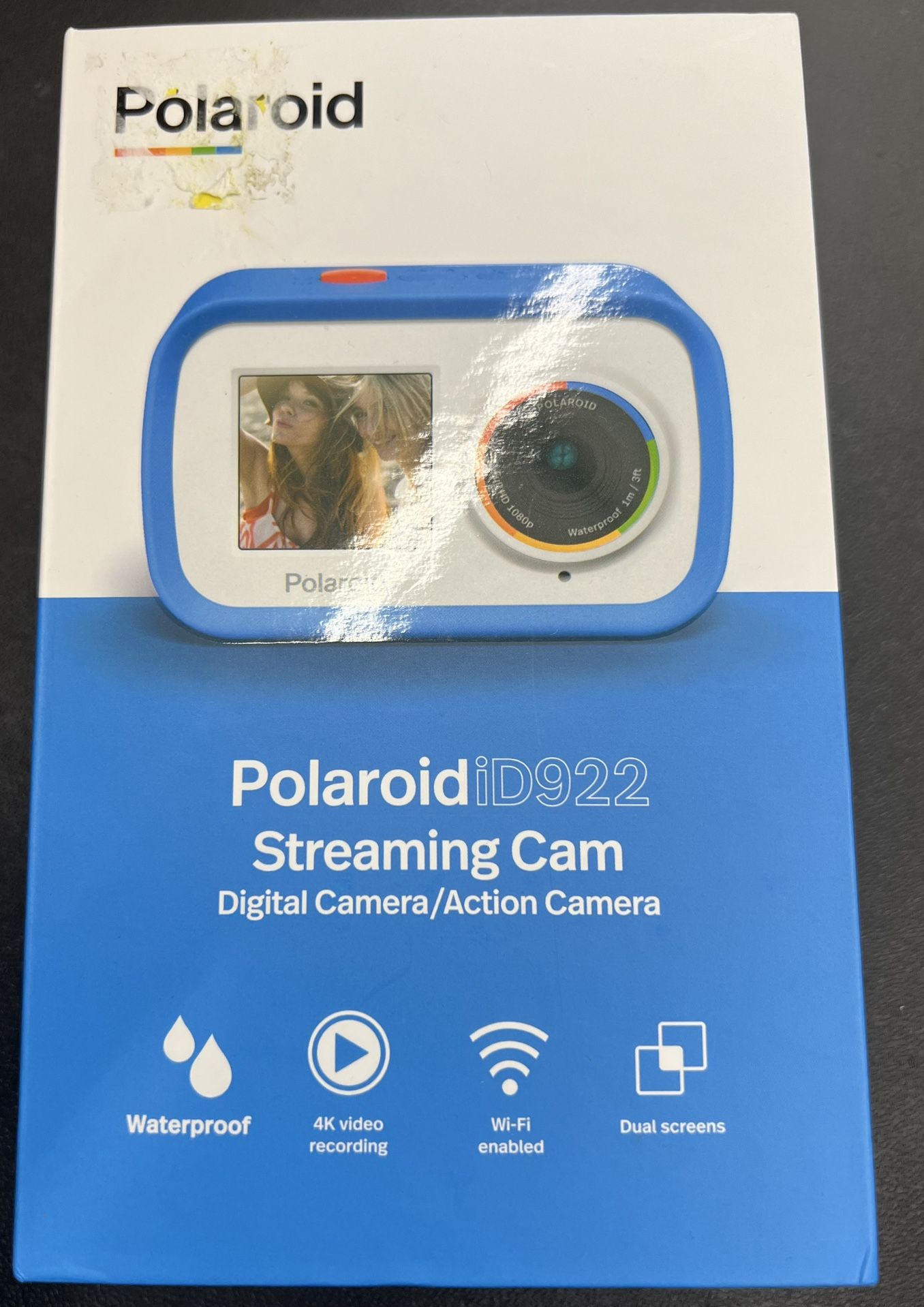 Polaroid IsD 922 Action And Streaming Waterproof Camera 