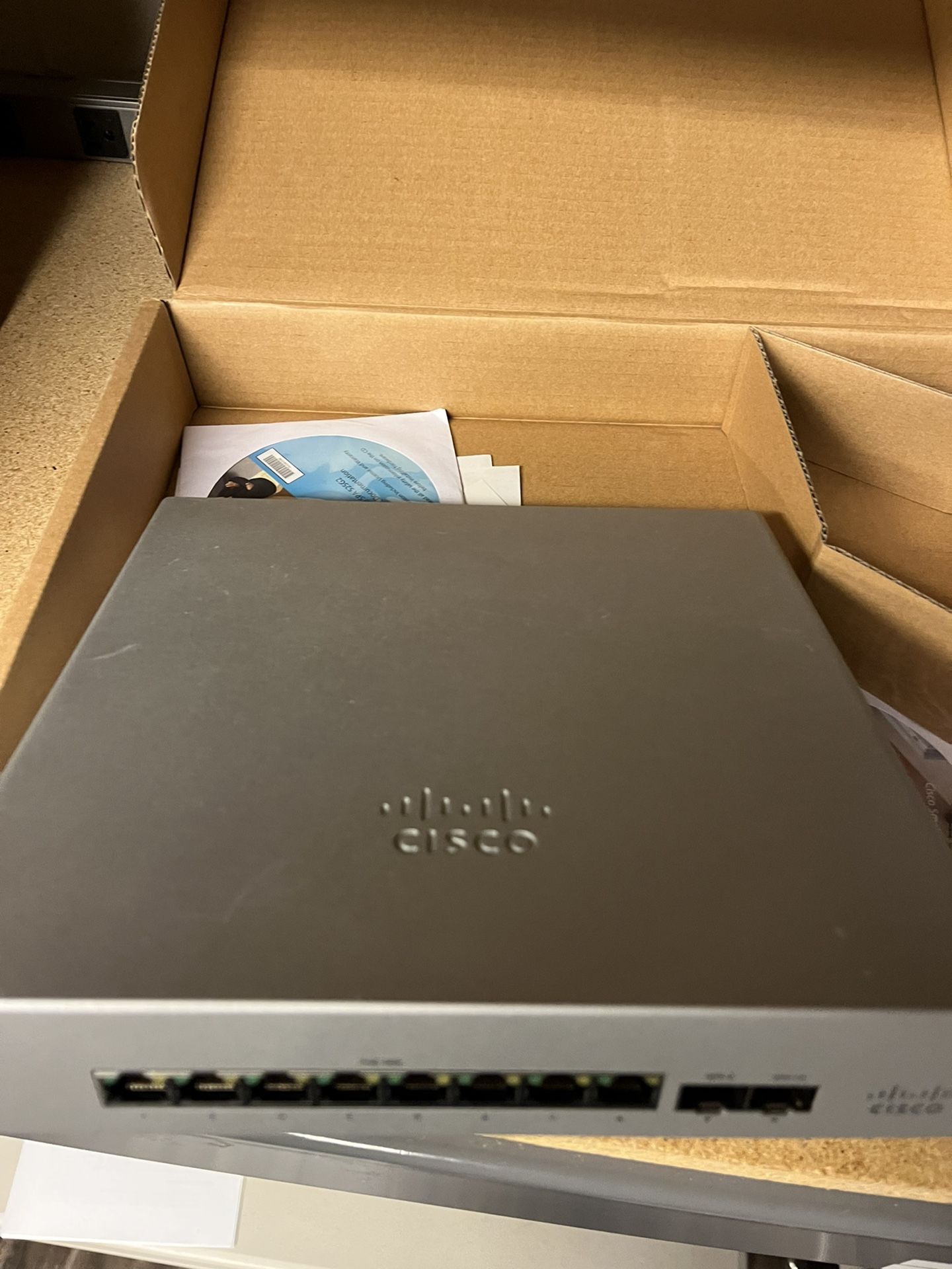 CISCO MERAKI MS120-8FP CLOUD MANAGED SWITCH WITH LICENCE