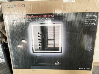 LOAAO Bathroom Mirror With Lights