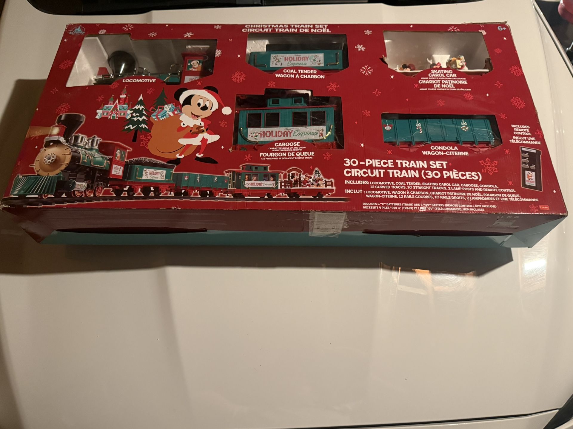 Disney Christmas Train Set