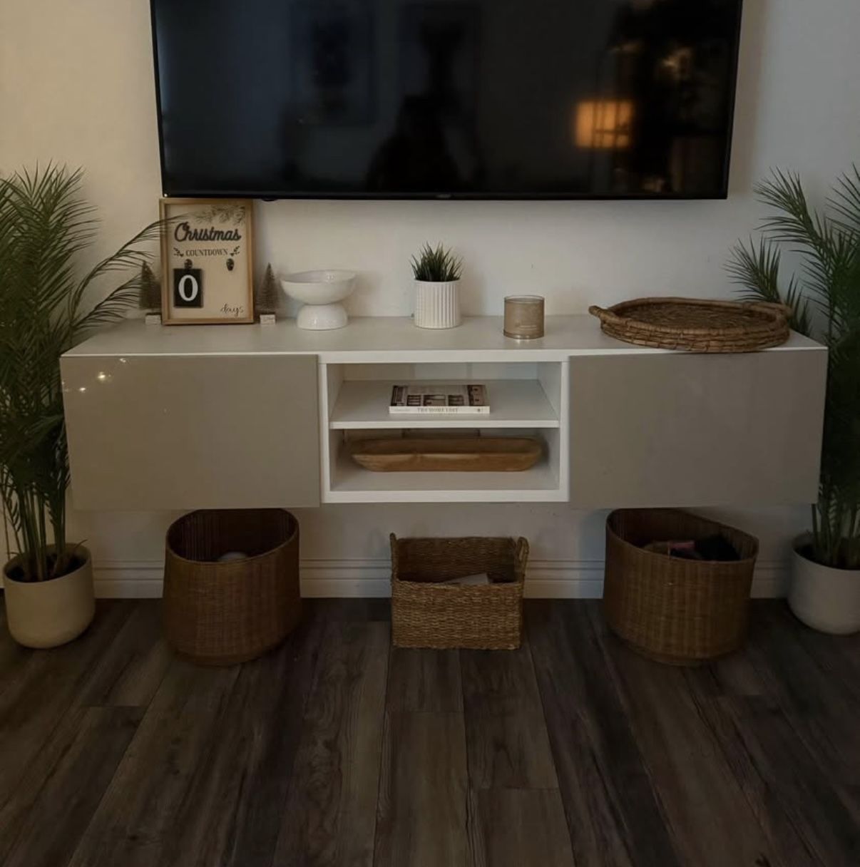 IKEA Besta TV Entertainment Center (Mounted)