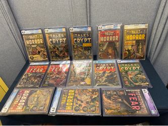 CGC Graded EC Horror Comics Collection – Tales From the Crypt, Vault of Horror & Haunt of Fear