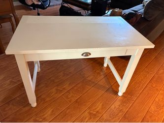 White desk