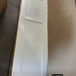24"x80" ,Slab Door Interior, Solid Core Pre-Built Wood Doors, 2-Panel White Bedroom Door Shaker, Pantry, Bathroom, Pre-Finished & Paintable