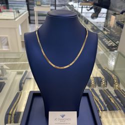 Chain 4,5 Mm Wide By 18 Inch 10k 