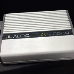 JL Audio Bass Amplifier 1 Channel 1,000 Watts Rms Jx1000/1d USED GOOD CONDITION 