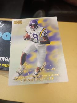 RANDY MOSS ROOKIE CARD 1998 Skybox Premium Football RC Minnesota Vikings