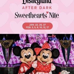 Disneyland Sweethearts nite 