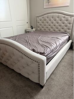 Queen bed frame