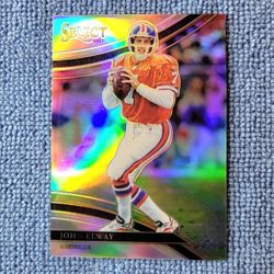 John Elway 2017 Panini Select Silver No. 300 Denver Broncos 
