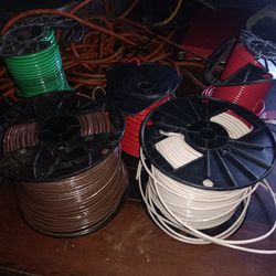 12 Awg and 10 Awg Copper Wire Spools