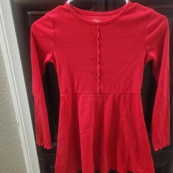 Girls Red Dress