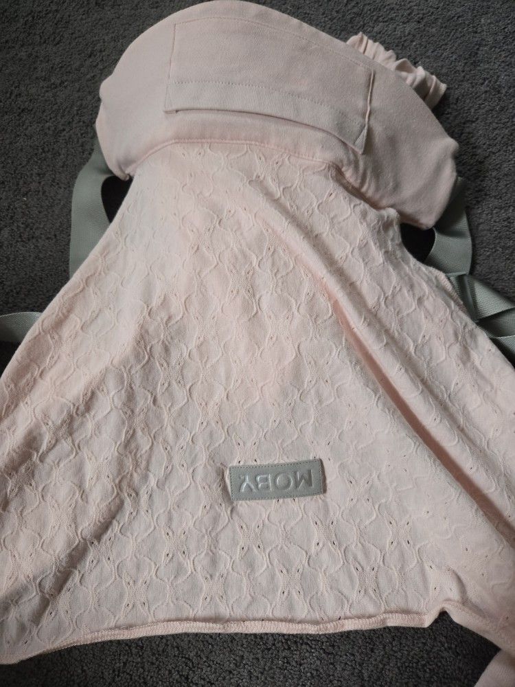 Moby Easy Wrap Carrier Rose Quartz Pink
