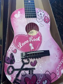 Discovery Acoustic Guitar Pink