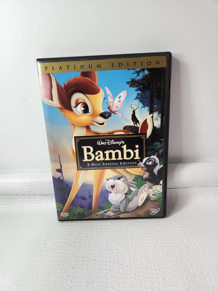 Disney Bambi Platinum 2 Disk Edition DVD set.