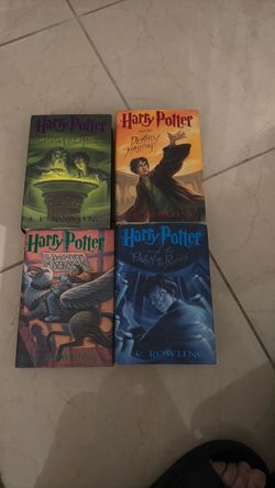 Lot of Harry Potter Hardcover Books Set of 4