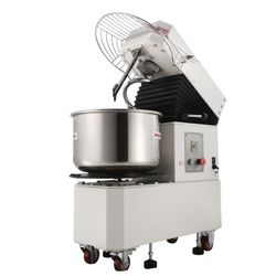 Commercial Dough Mixers 40 Quart Stainless Steel 2 Speed Rising Spiral Mixers-HTD40B 