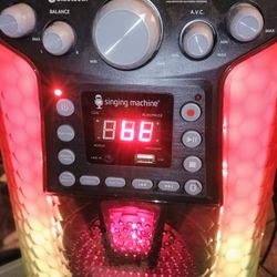 Singing Machine Karaoke Box With Microphone