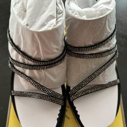 NY by Sam Edelman Hanson Platform Sandal(Black)size 7