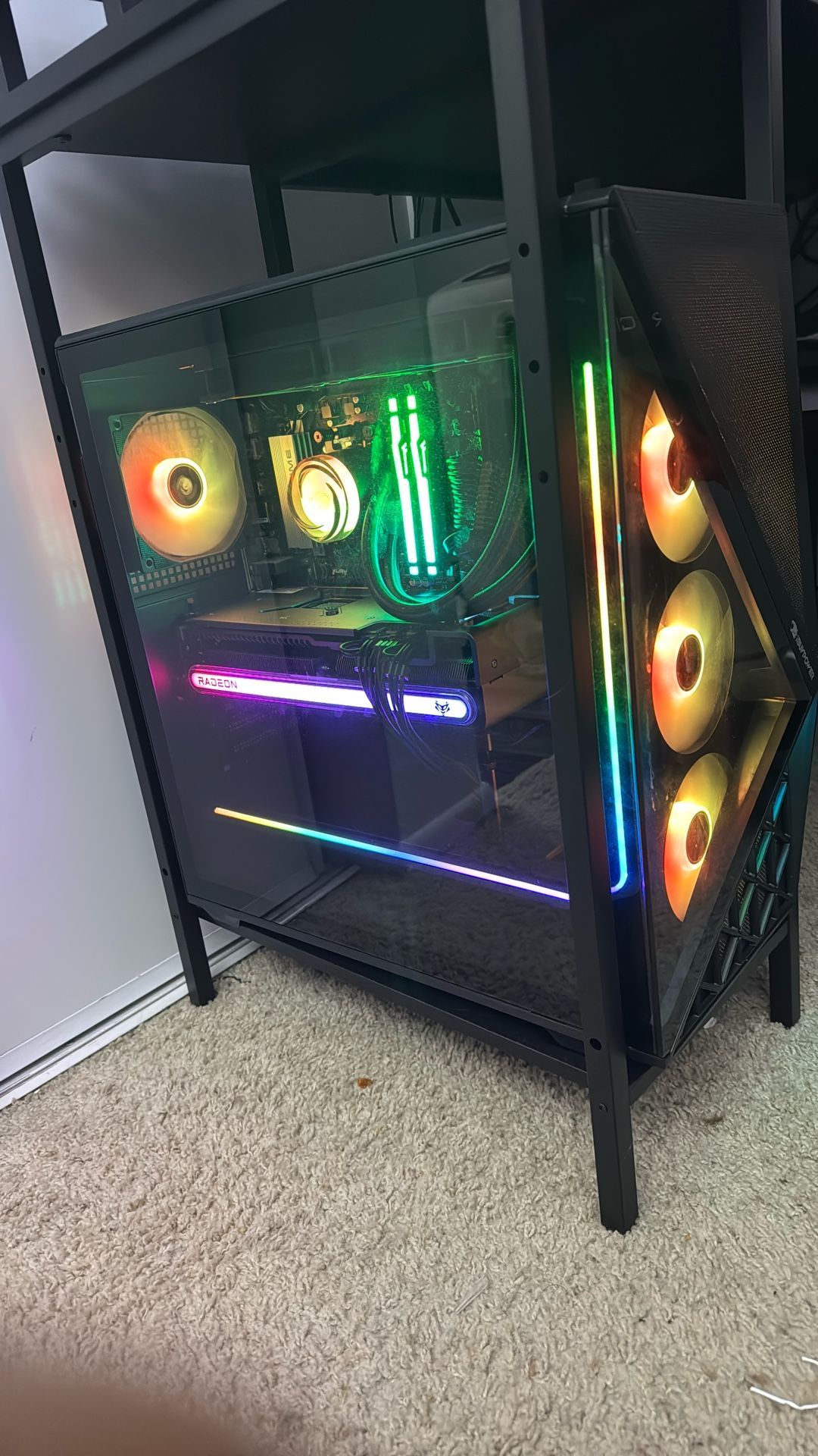 π₯ Custom RX 7900 XTX Gaming PC β High-End 4K Beast β 32GB DDR5, Ryzen 7 9800X3D π₯